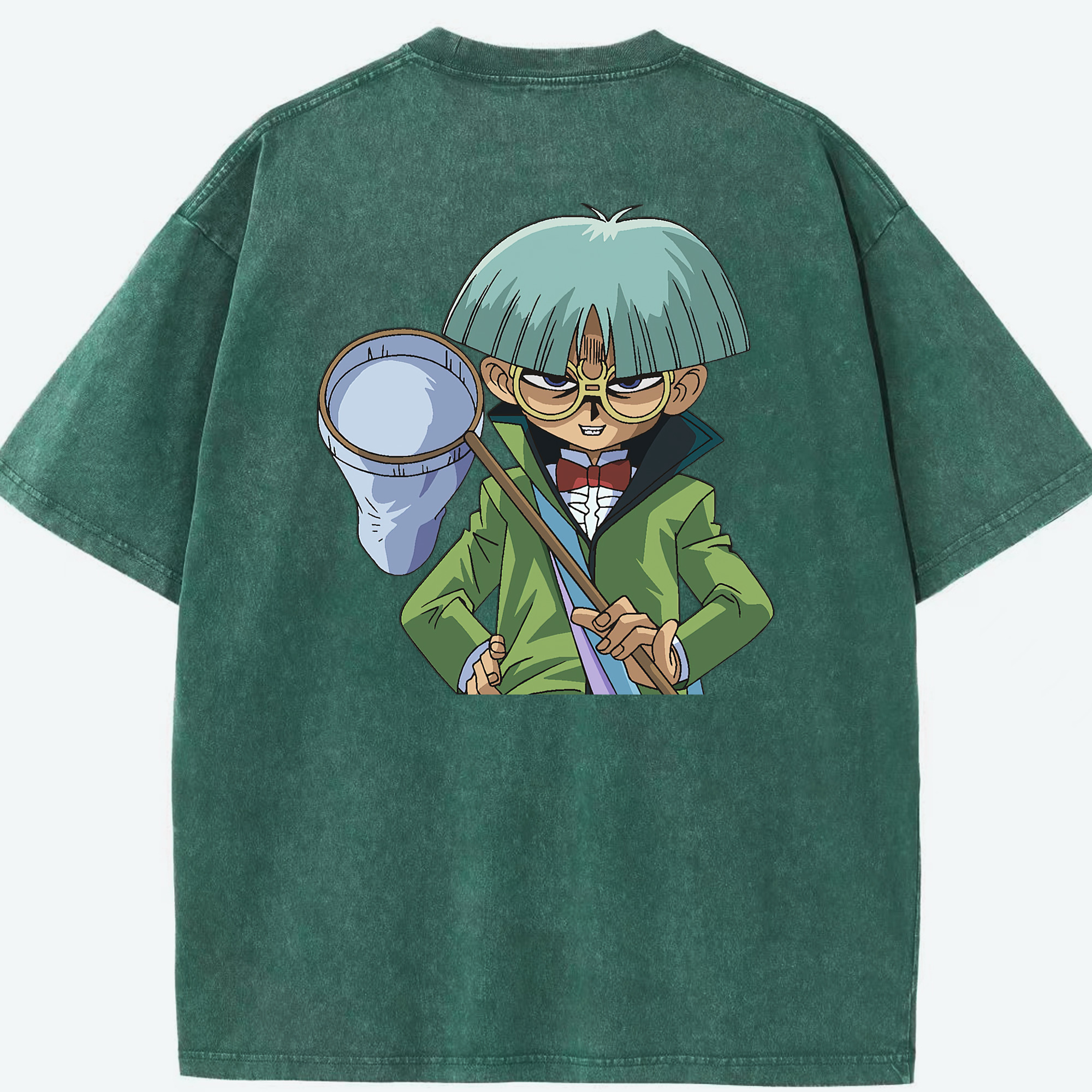 （画像用） 遊☆戯☆王 Yu-Gi-Oh! 綿100% ヴィンテージ風 半袖Tシャツ（背面プリント）